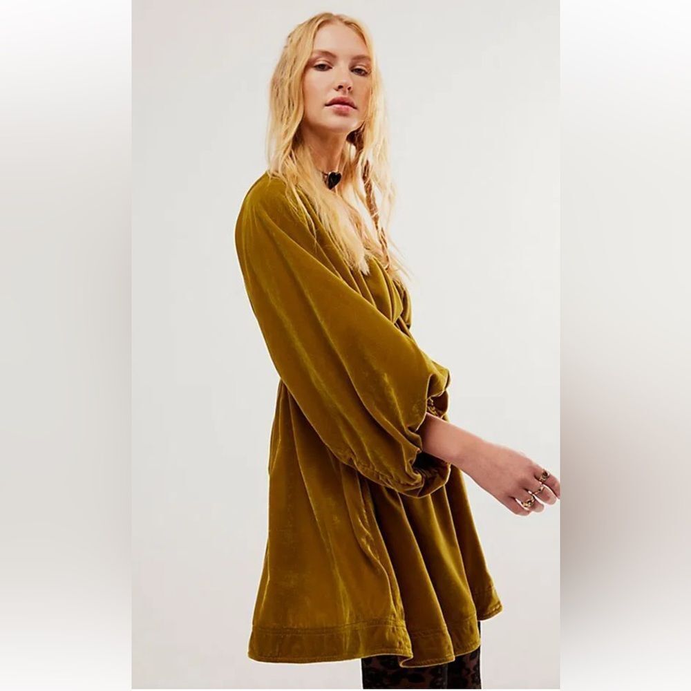 Free People Portia Velvet Mini - Picture 4 of 6